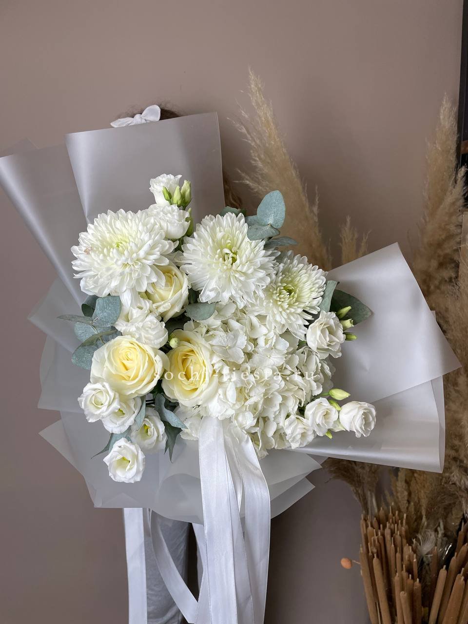 авторский уфимский сборный букет с башкирскими природными акцентами для подарка