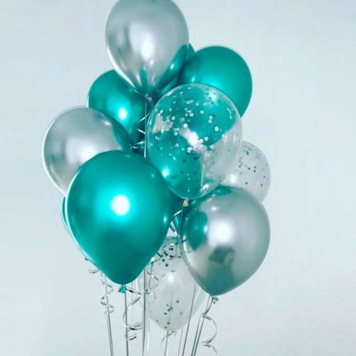 Фонтан шаров "Изумрудный" в Уфе