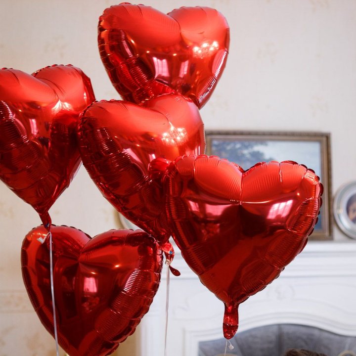 Фольгированный шар "Сердце" в Уфе