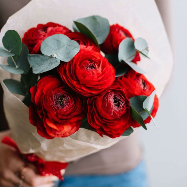 Букет ранункулюсов  в Уфе