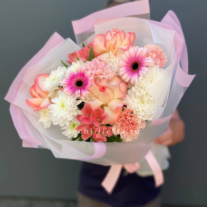 Яркий букет "Спринг" в Уфе