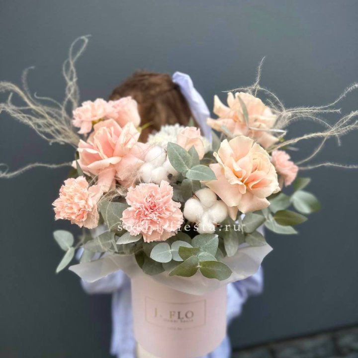 Цветочный бокс "Лесия" в Уфе