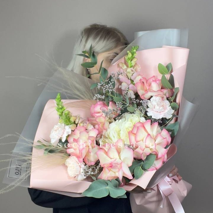  Букет  "Закат для неё" в Уфе