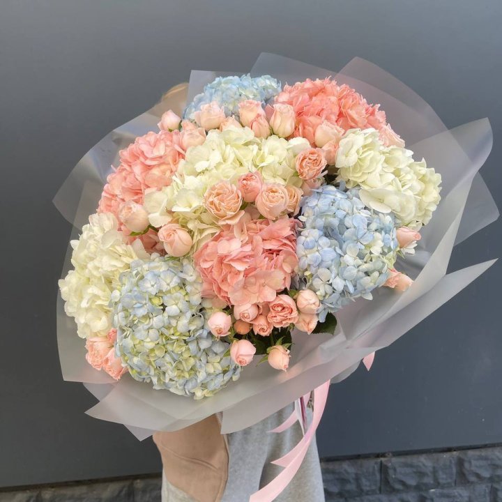 Дуо гортензии и бомбастик в Уфе