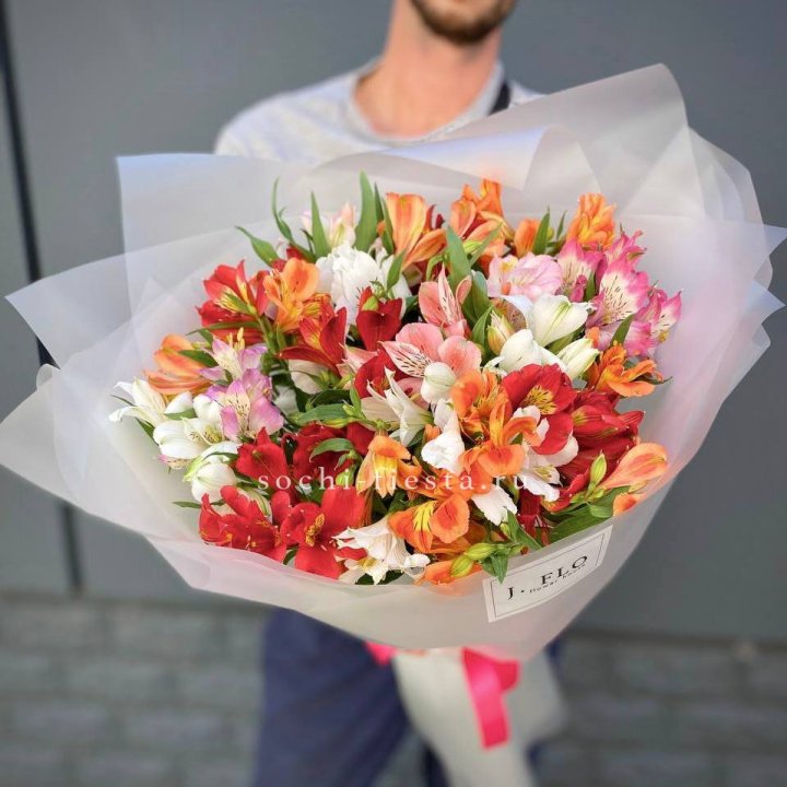 Микс альстромерий №5 в Уфе