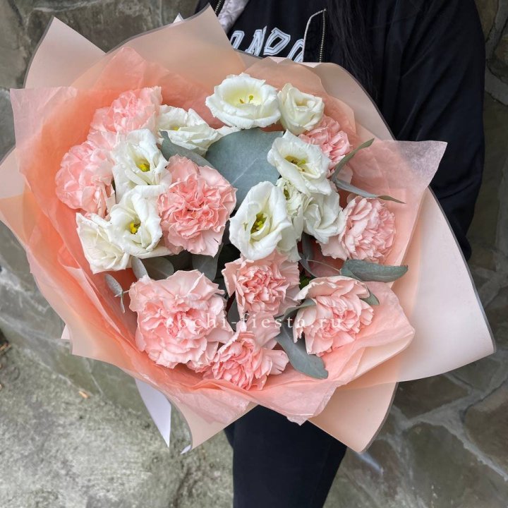  Букет диантусов "Пич" в Уфе