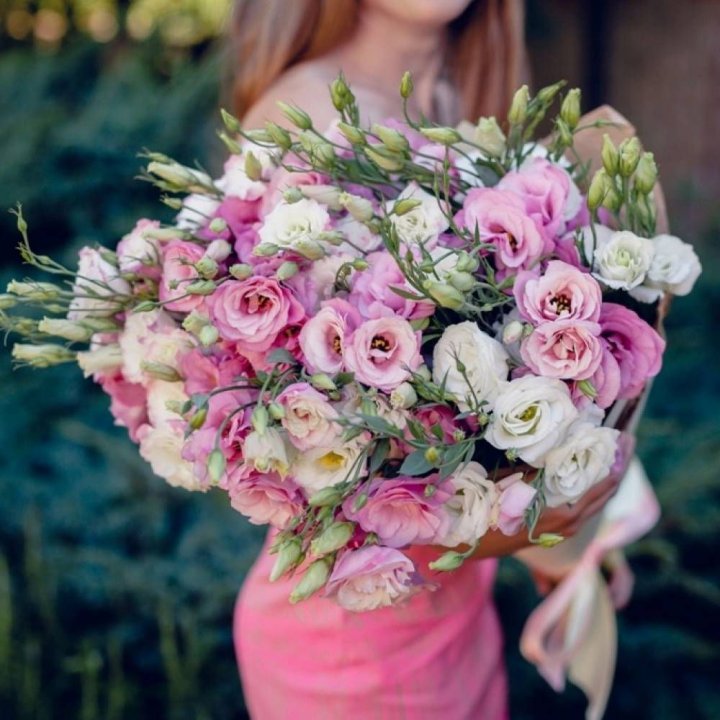 Букет эустом №1  в Уфе