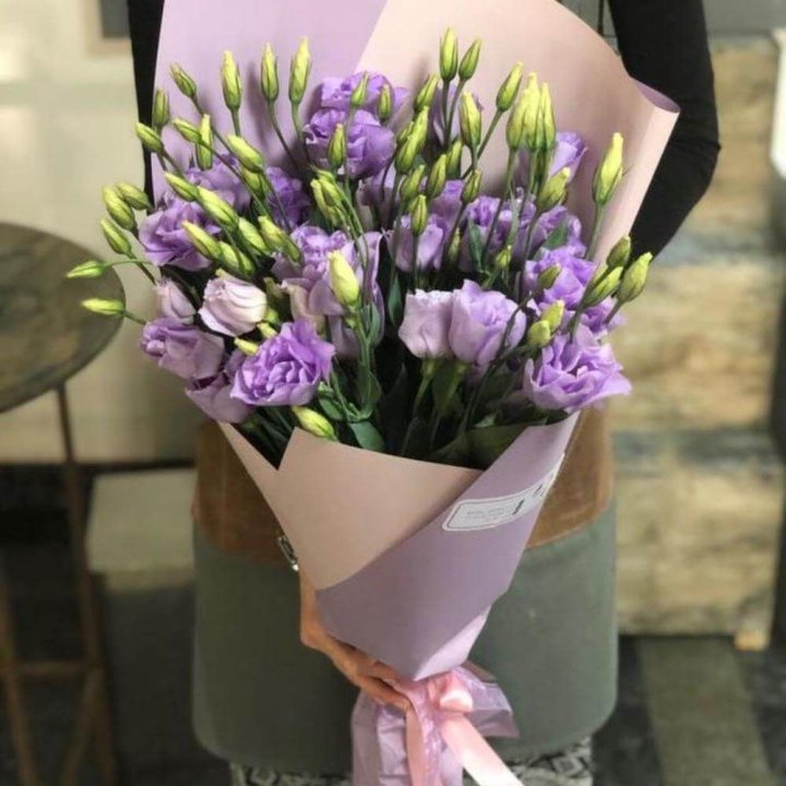 Букет эустом "Лило" в Уфе