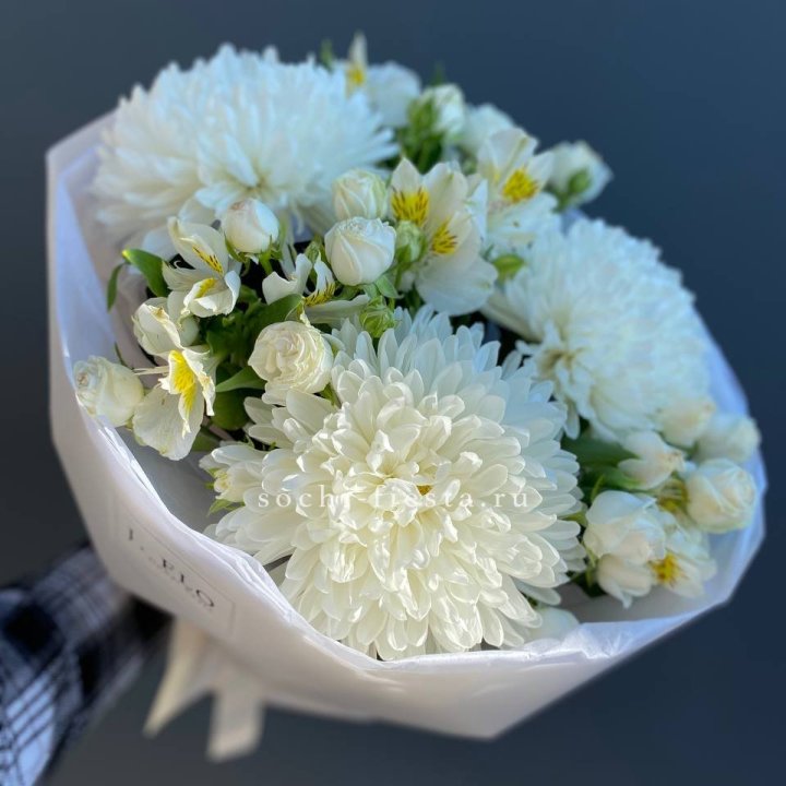 Букет из хризантем "Миранда" в Уфе