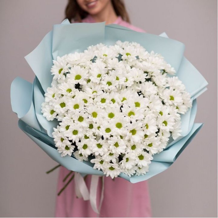  Букет хризантем "Бон-бон" в Уфе