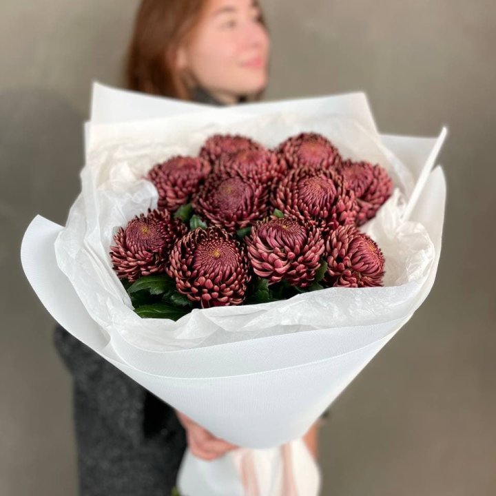 Букет хризантем "Касиопия" в Уфе