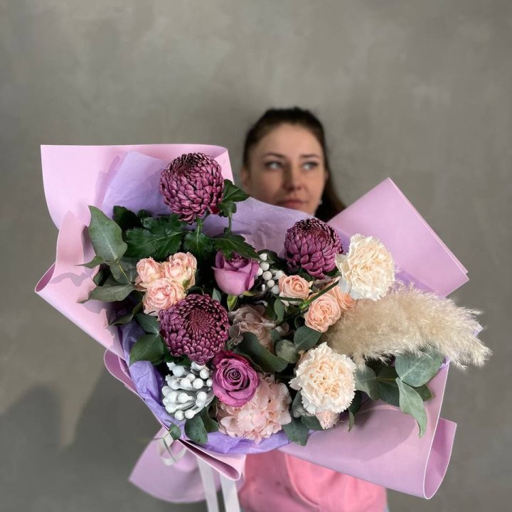 Дизайнерский букет №18 в Уфе