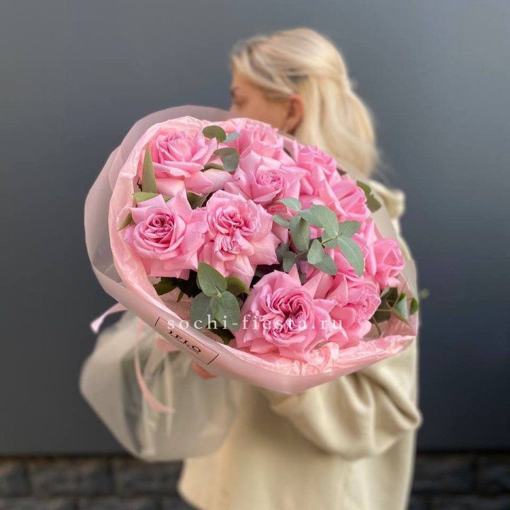 Букет роз "Минифу-2" в Уфе