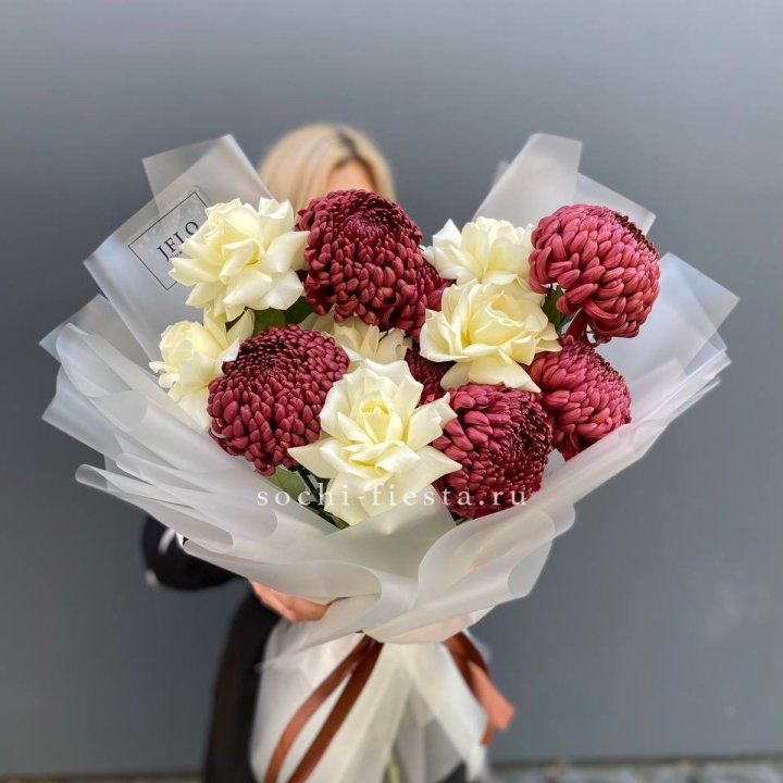 Дуо бигуди и розы в Уфе