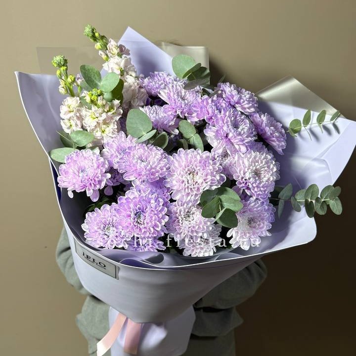 Дуо хризантема и маттиола в Уфе