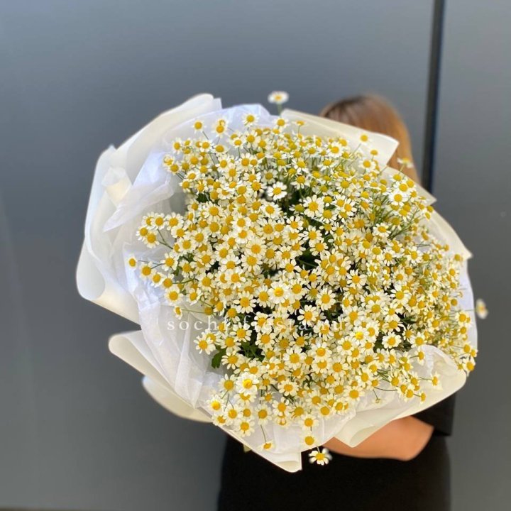 Букет ромашек "Фемели" в Уфе