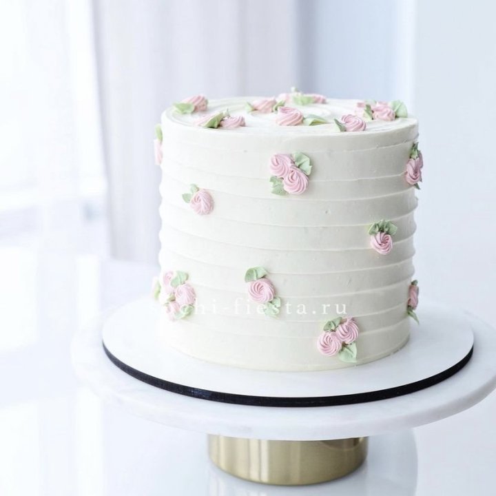Торт "Розы в снегу" в Уфе