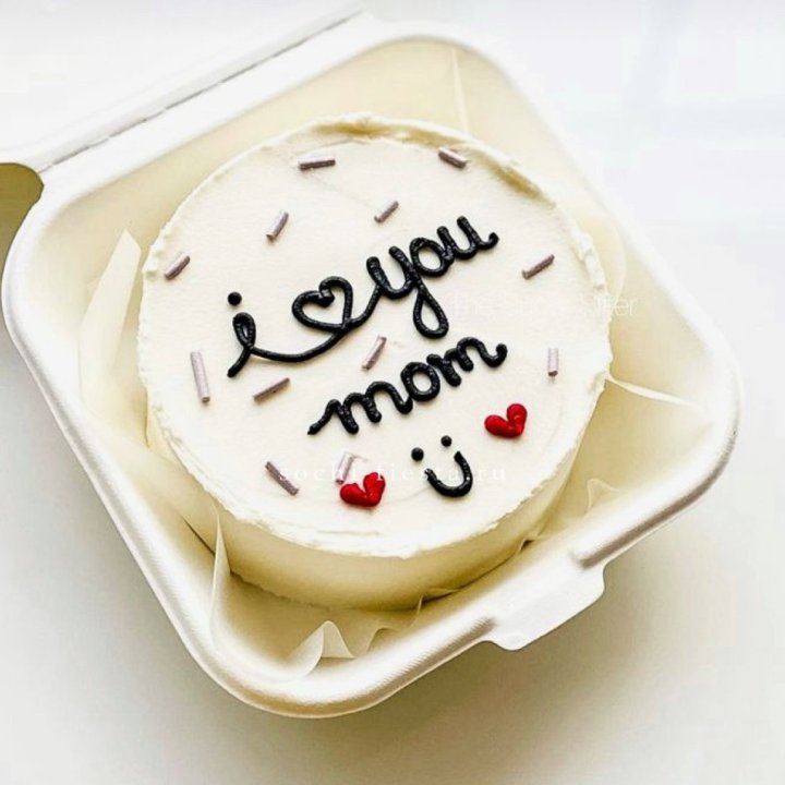 Бенто-торт "Мамочка, я люблю тебя!" в Уфе