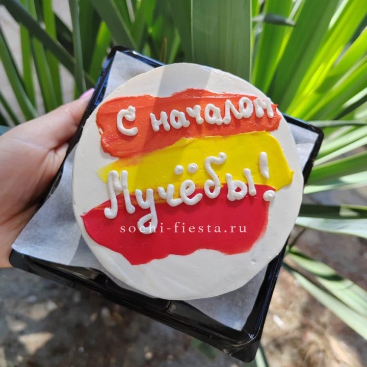 Бенто-торт "С началом учёбы"" в Уфе