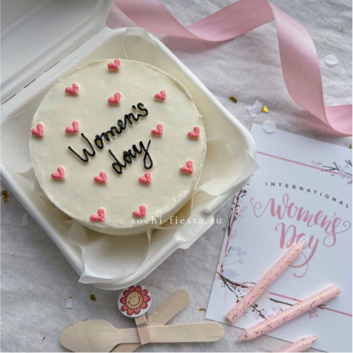 Бенто-торт "Дорогим женщинам"  в Уфе