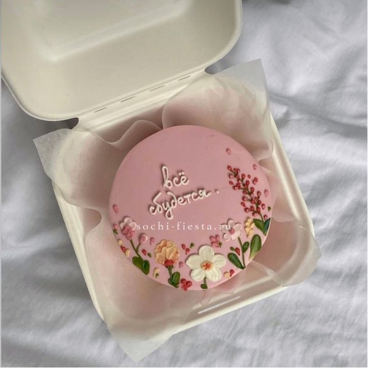 Бенто-торт "Все сбудется"  в Уфе