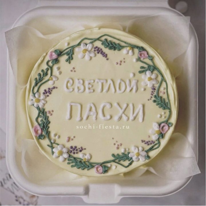 Бенто-торт "Светлой Пасхи" 2 в Уфе