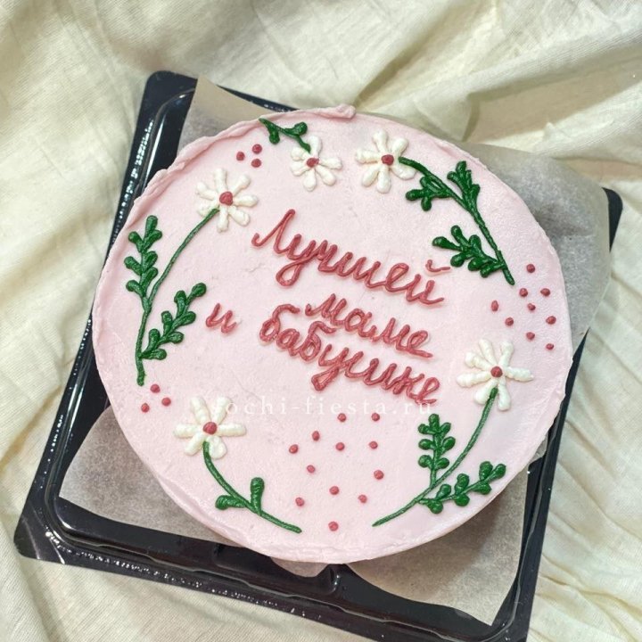 Бенто-торт "Лучшей маме и бабушке"  в Уфе