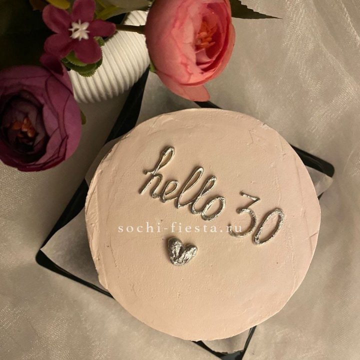 Бенто-торт "Привет" в Уфе