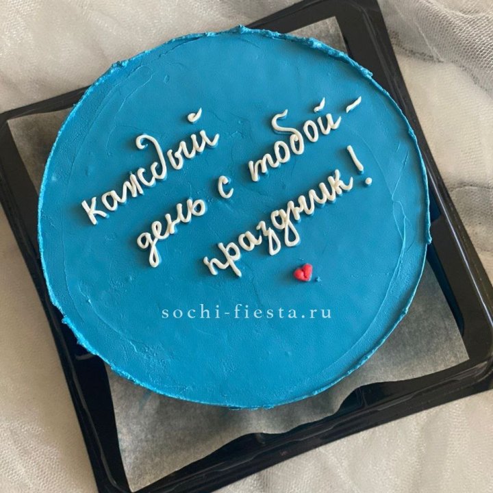 Бенто-торт "Каждый день с тобой праздник"  в Уфе