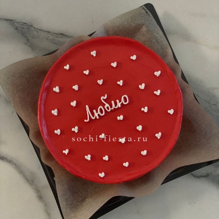 Бенто-торт "Люблю" в Уфе