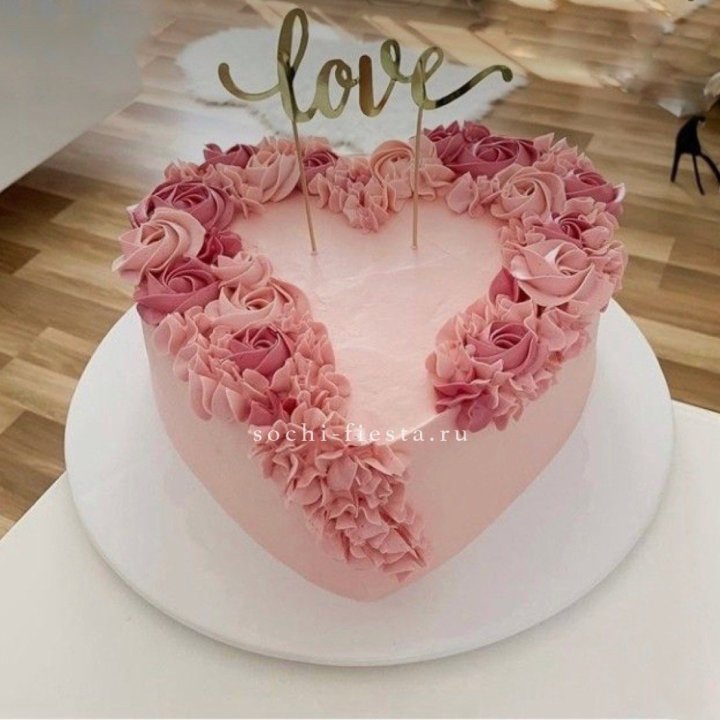 Торт "Сердце" 10 в Уфе