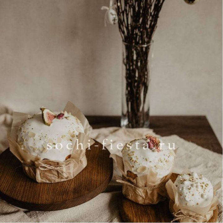 Кулич мини с изюмом в Уфе