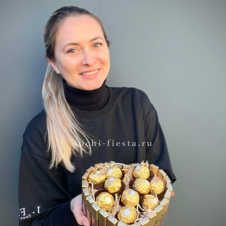 Шоколадный набор Сердце в Уфе