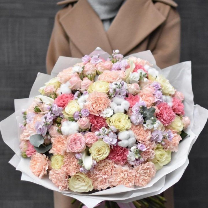 Макси-букет "Ванила" в Уфе