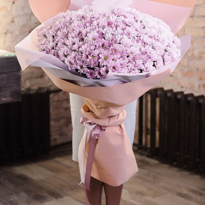 Облако хризантем №1 в Уфе