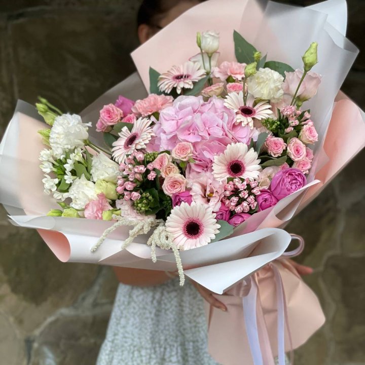 Авторский букет Пич в Уфе