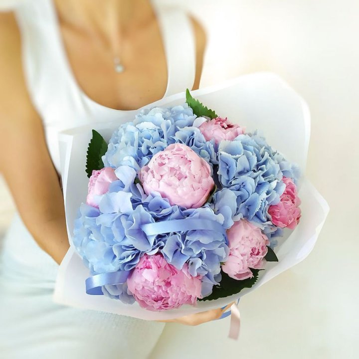 Гортензия и Пионы в Уфе