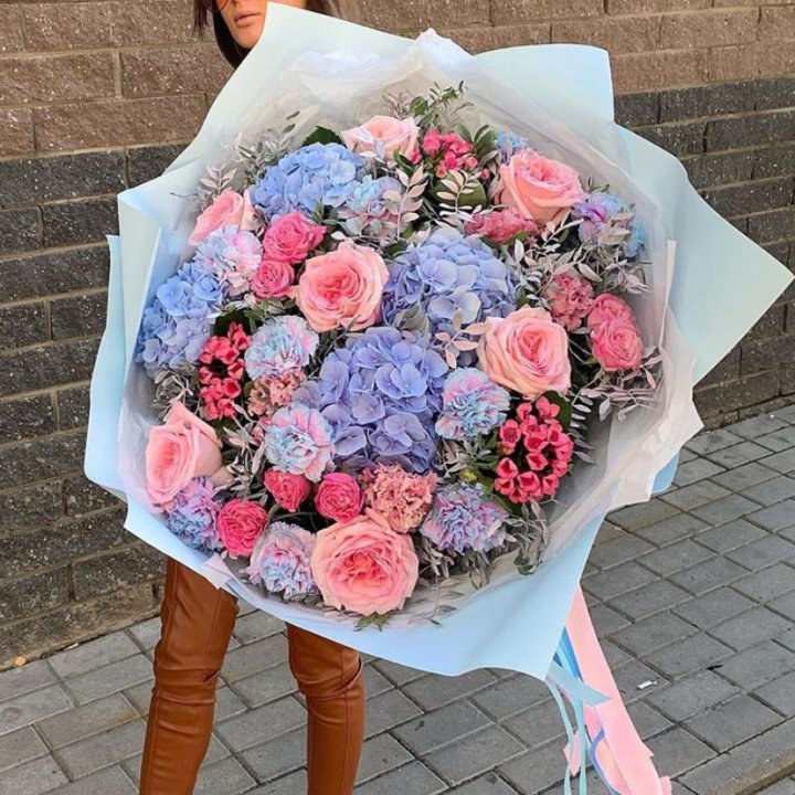 Макси-букет "Блюберри" в Уфе