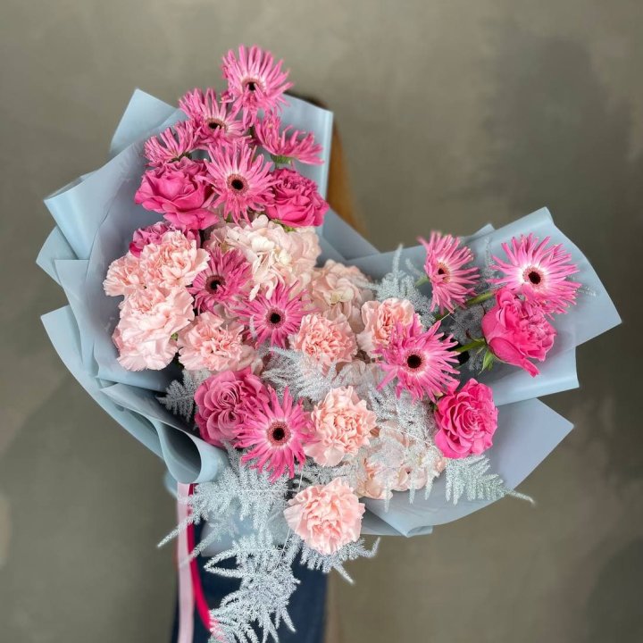 Дизайнерский букет "Свит хаер" в Уфе