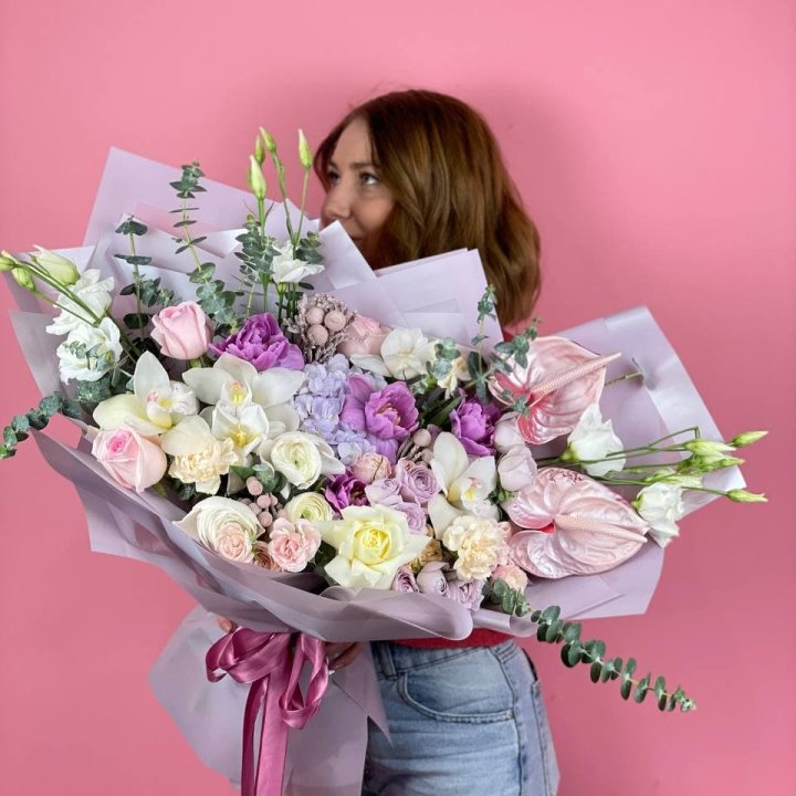 Дизайнерский букет "Вероника" в Уфе