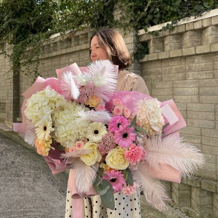 Дизайнерский букет "Валенсия" в Уфе