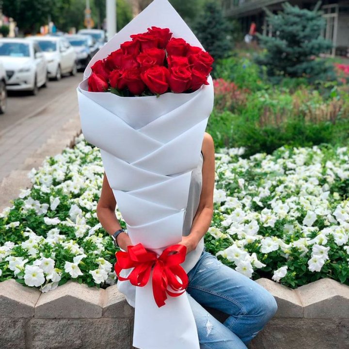 Высокие розы Кантри в Уфе