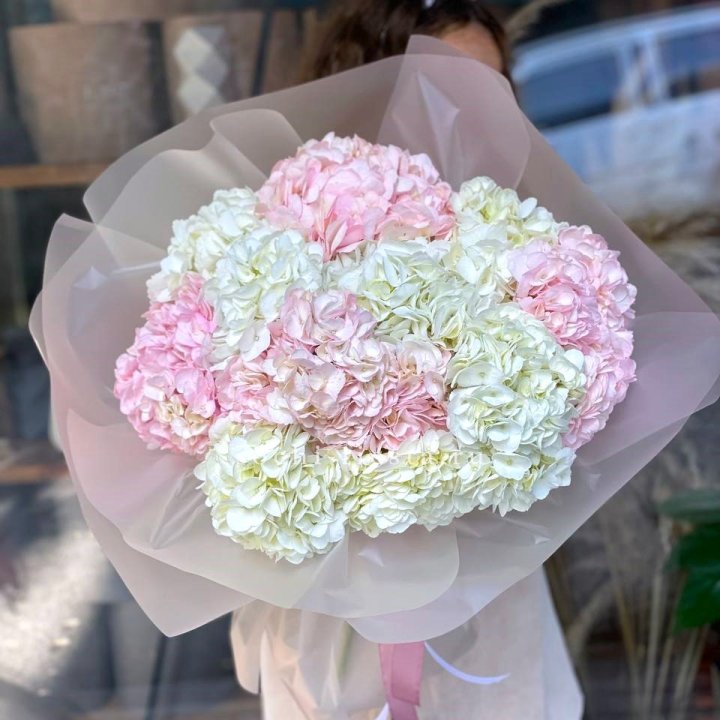 Букет гортензий № 3 в Уфе