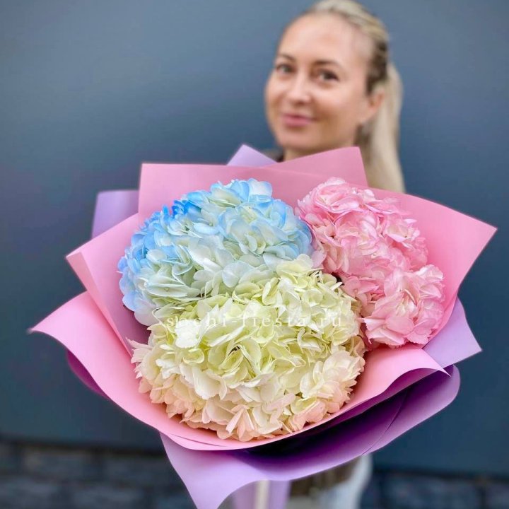 Букет гортензий "Тоника" в Уфе
