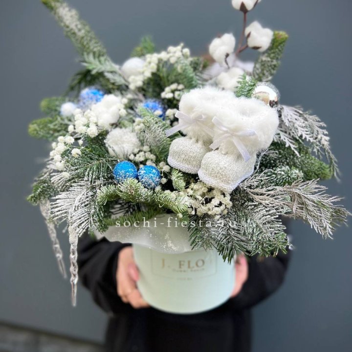 Новогодний бокс "Ботс блю" в Уфе