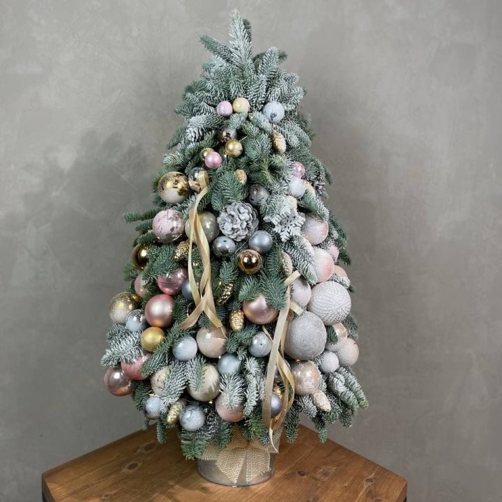 Новогодняя ёлка из веток датского нобилиса в Уфе