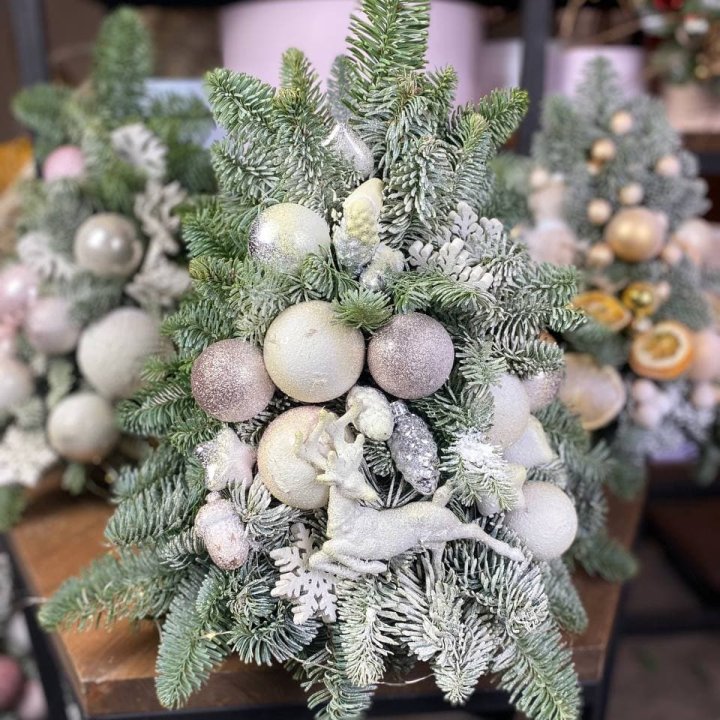 Ёлочка "Хепи крисмас" в Уфе