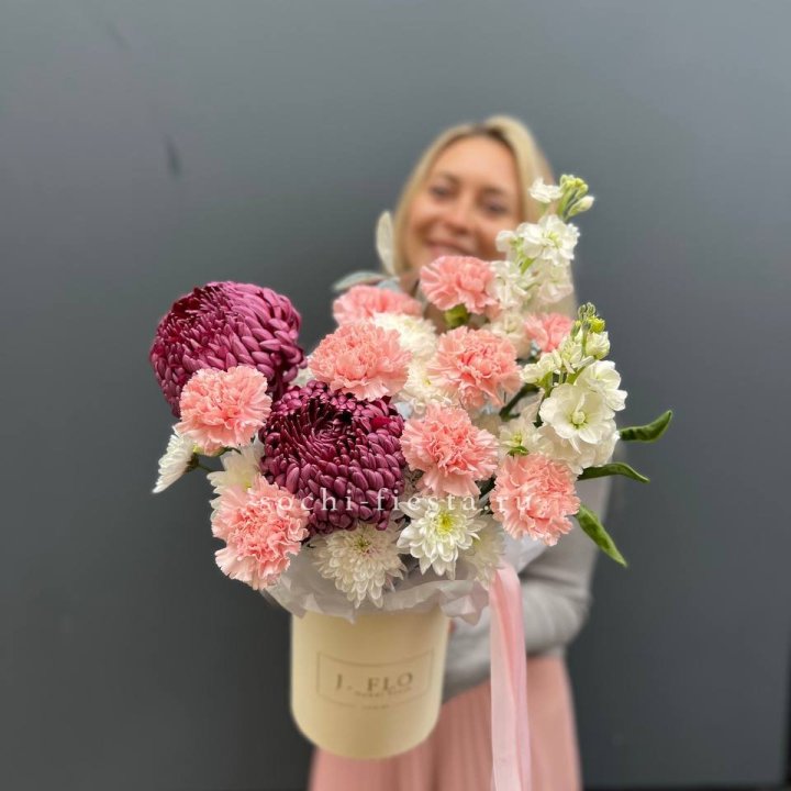 Цветочный бокс №4 в Уфе