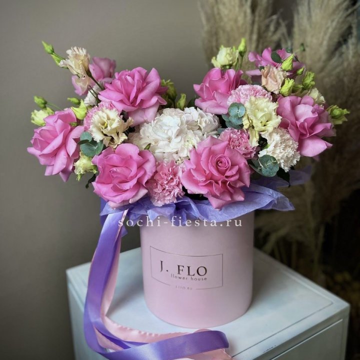 Цветочная коробка "Мишель" в Уфе