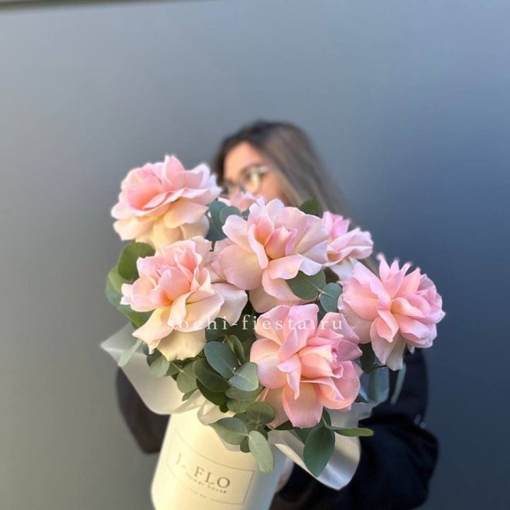 Французские роз в боксе в Уфе